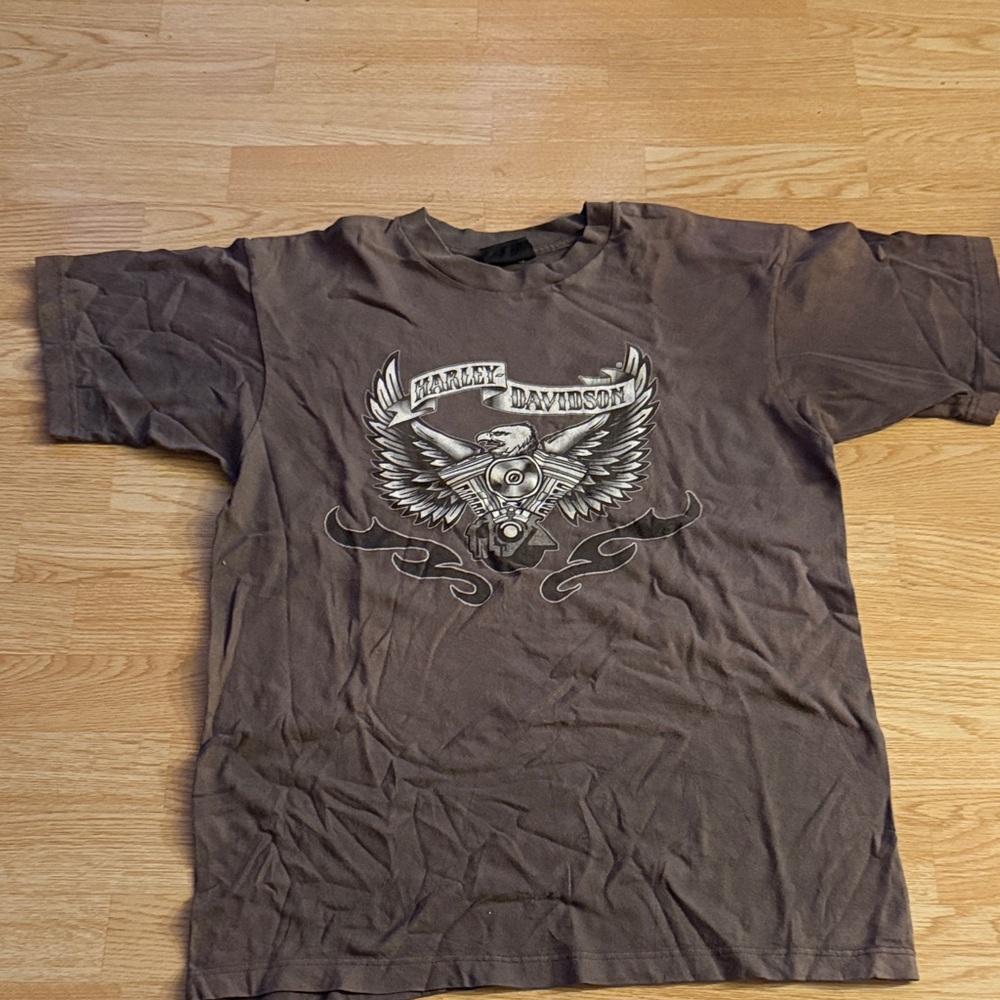 Harley-Davidson Dark grey Winged Graphic Tee